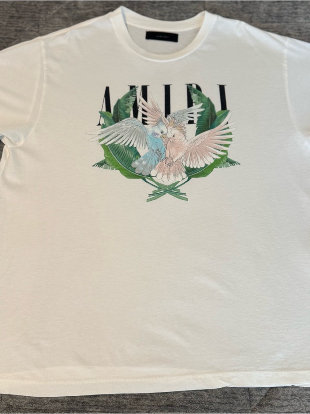 AMIRI Lovebird Tee Size Large